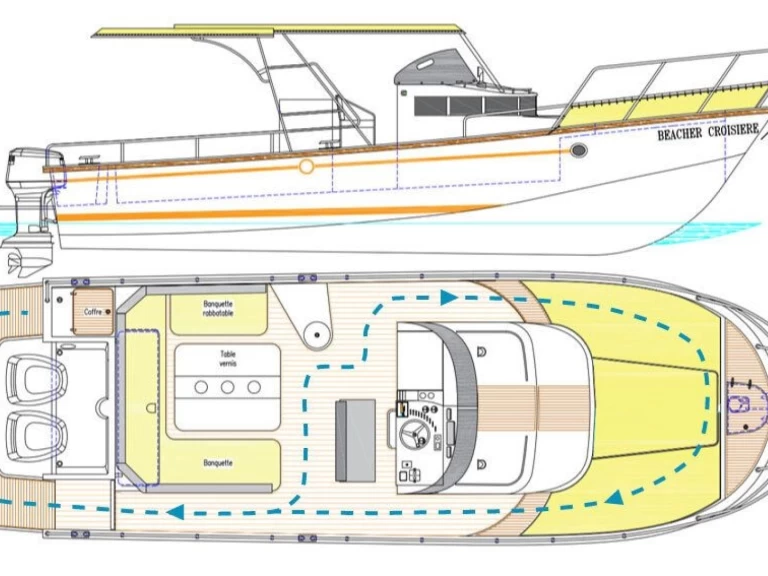 Wynajmij Beacher Beacher V10 Croisière w Arcachon
