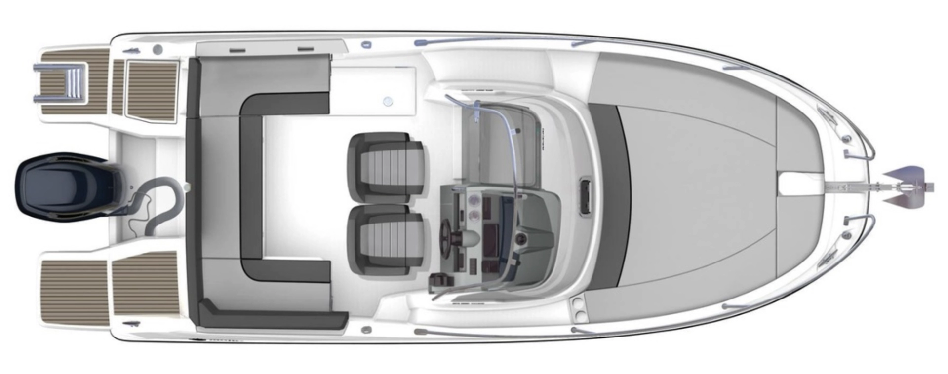Wynajem łodzi Antibes tanio Cap Camarat 6.5 WA Serie 3