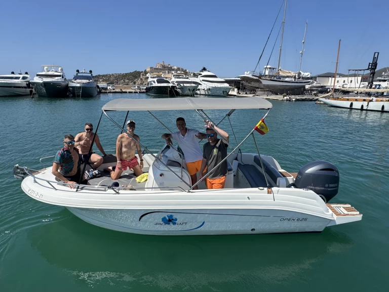 Wynajmij Motorówka z lub bez skippera Pacific Craft w Ibiza Town