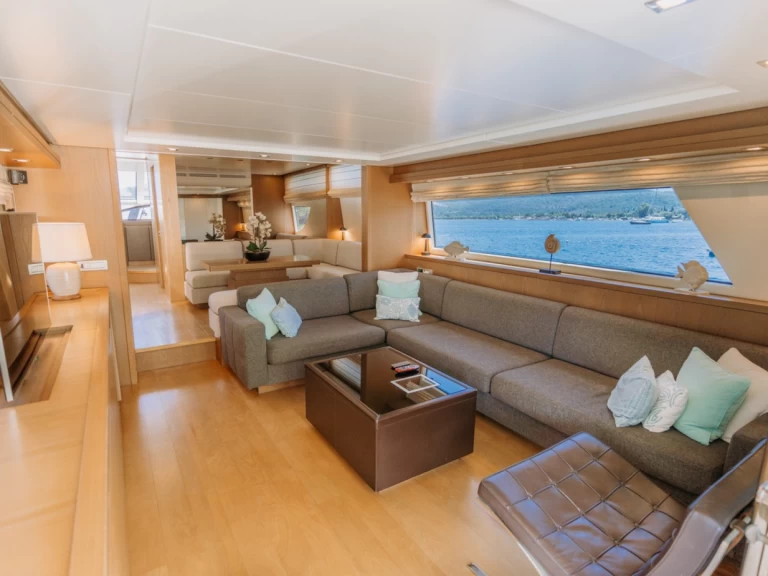 Wynajem Luksusowy jacht Sanlorenzo z patentem 