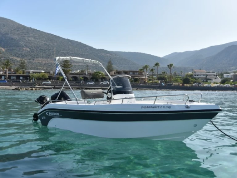 Wynajem Motorówka w Stalís - Poseidon Blu Water 170cc