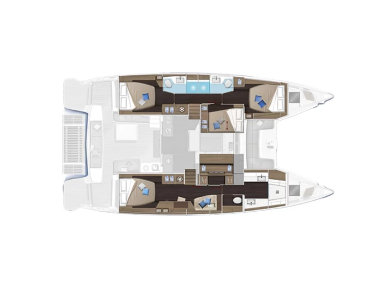 Wynajmij Lagoon Lagoon 51 w Paraty