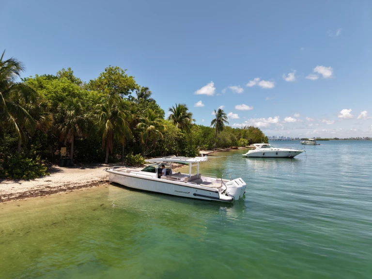 Wynajem łodzi Miami tanio Axopar 37 Sun-Top