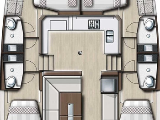 Wynajmij Katamaran z lub bez skippera Bali w Preveza