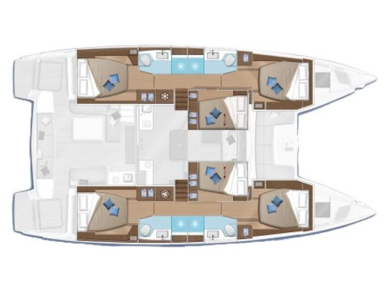 Wynajmij Lagoon Lagoon 50 w Kos
