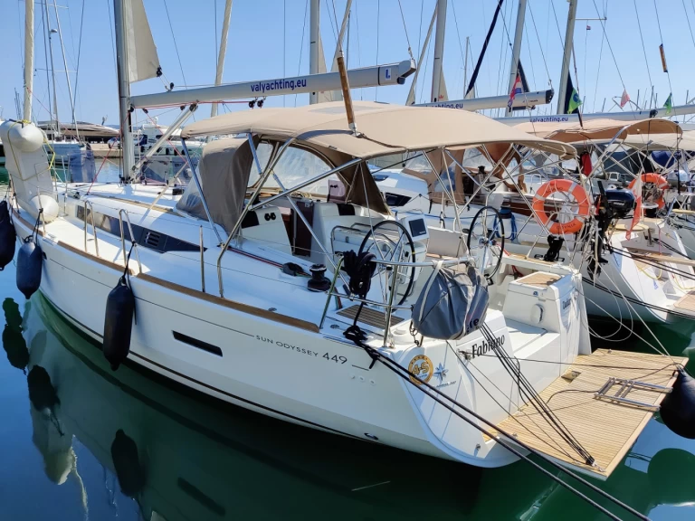 Wynajem Żaglowiec w Sukosan - Jeanneau Sun Odyssey 449