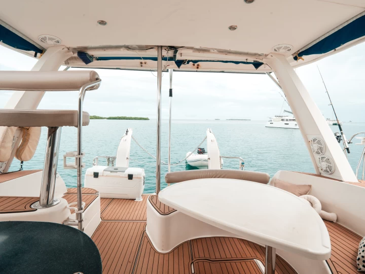 Leopard Leopard 40 między profesjonalistami a osobami prywatnymi w San Blas Islands