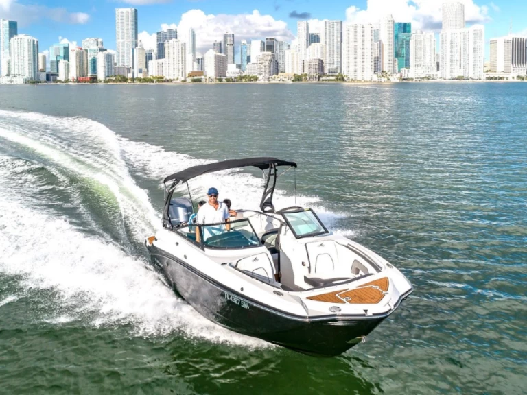 Wynajem Motorówka Monterey z patentem 