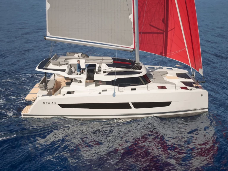 Wynajem Katamaran w Alimos - Fountaine Pajot Fountaine Pajot FP 44 Quatuor - 4 + 2 cab.