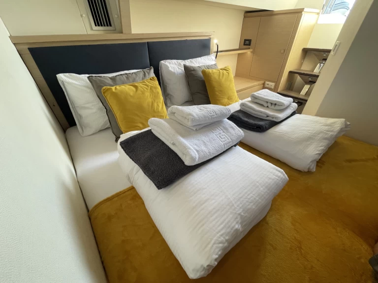 Wynajem Katamaran w Lefkáda - Fountaine Pajot Saba 50