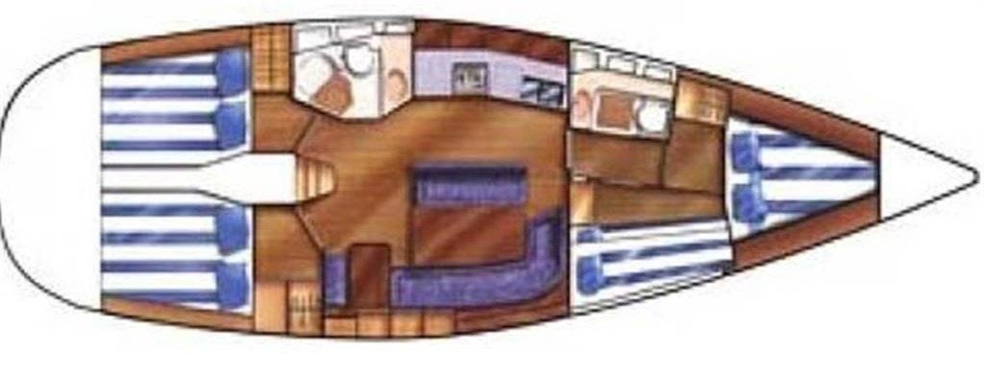 Wynajem Żaglowiec w Marina Ibiza - Dufour Dufour 43 Classic