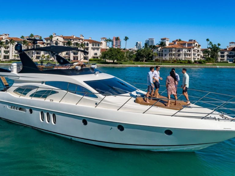 Wynajem łodzi Miami Beach tanio Azimut 62 Fly