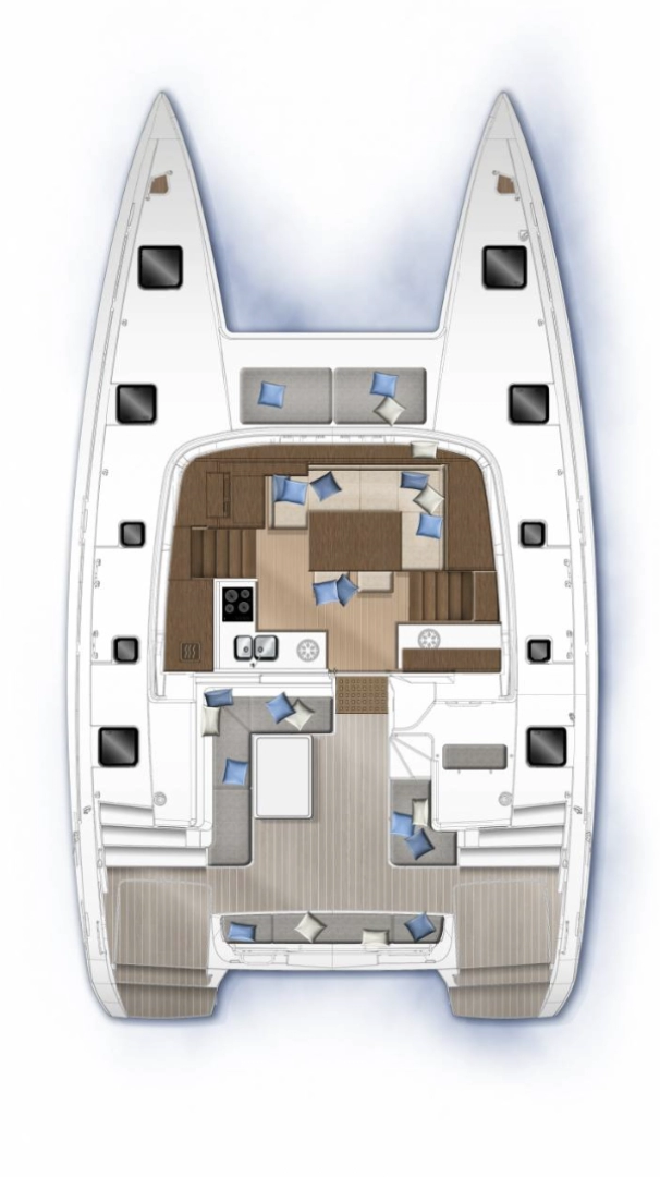 Wynajem łodzi Bas du Fort tanio Lagoon 40