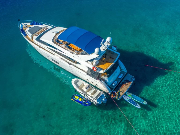 Wynajem Luksusowy jacht Princess, UK z patentem 