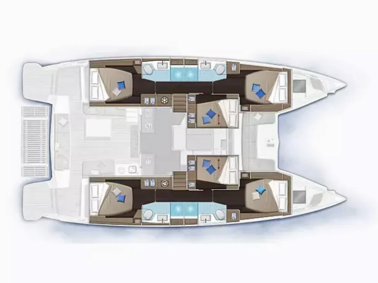 Wynajmij Lagoon Lagoon 51 w Palairos