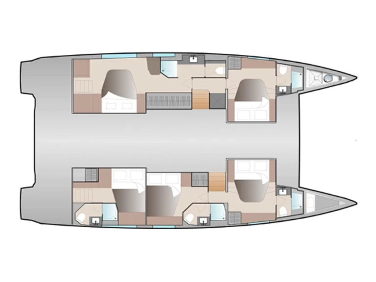Wynajem w Castellammare di Stabia- Fountaine Pajot Aura 51 na SamBoat