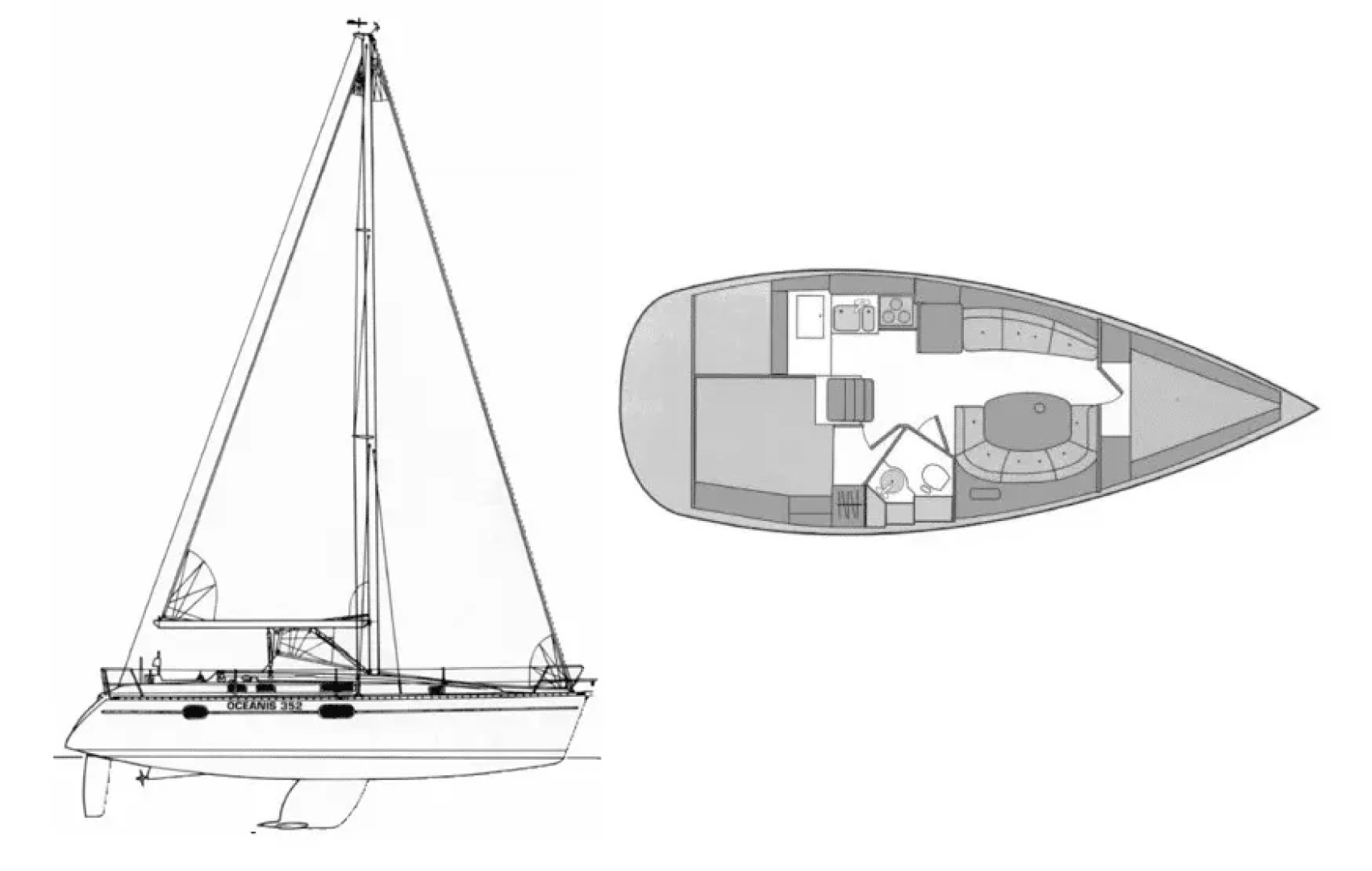 Wynajem łodzi Bénéteau Oceanis 351 w Manta na SamBoat 