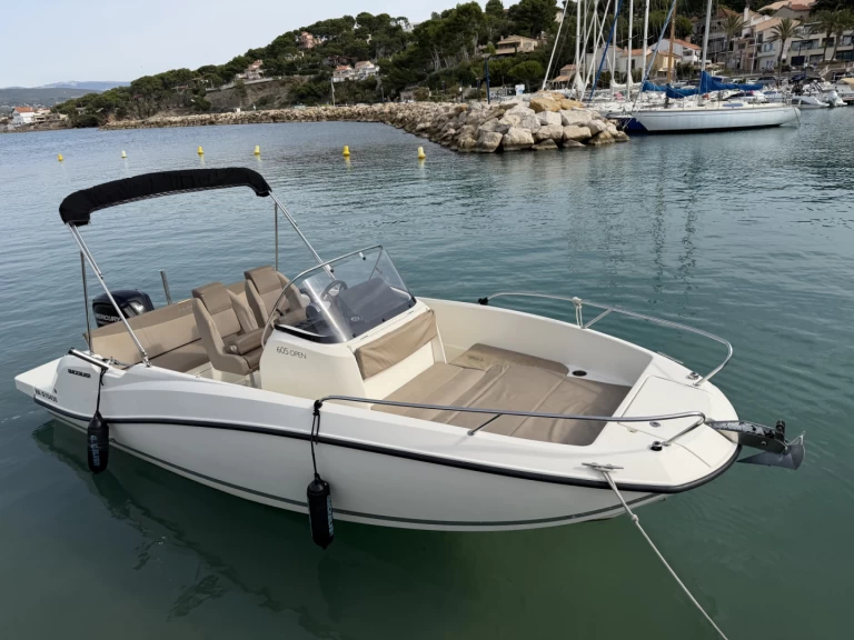 Wynajem w La Madrague- Quicksilver Activ 605 Open na SamBoat