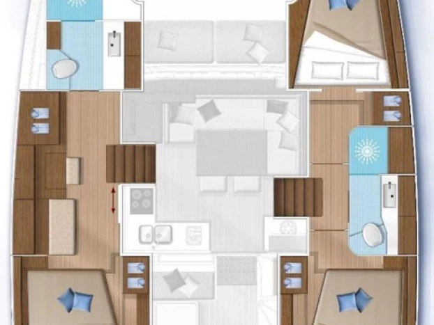 Lagoon Lagoon 40 między profesjonalistami a osobami prywatnymi w Sibenik