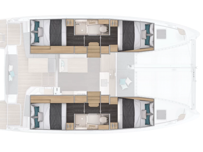 Wynajem w Kaštela- Lagoon Lagoon 38 na SamBoat