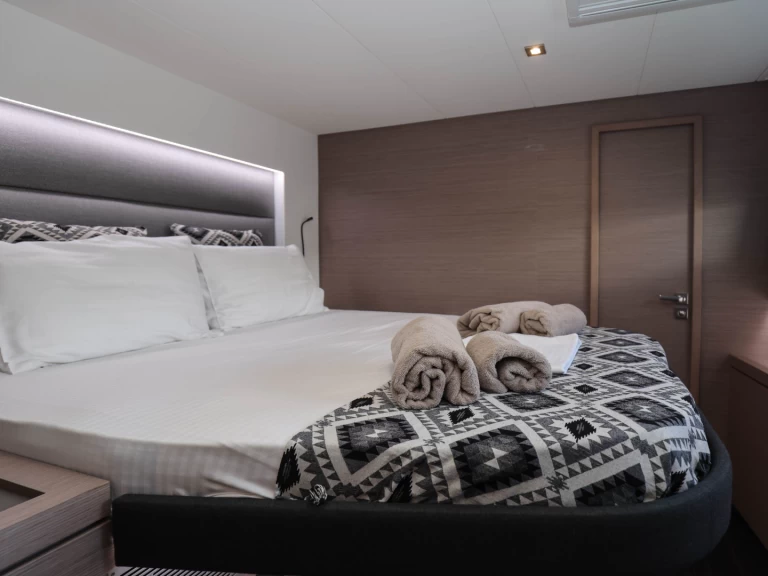 Wynajmij Fountaine Pajot Fountaine Pajot 47 TANNA LUX (GEN,AC,WATERMAKER) w Lefkáda