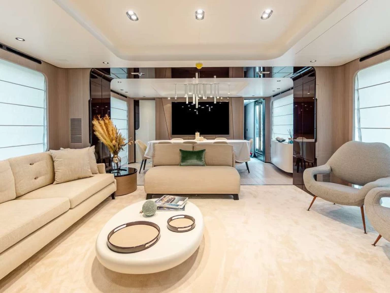 Wynajem Luksusowy jacht Azimut z patentem 