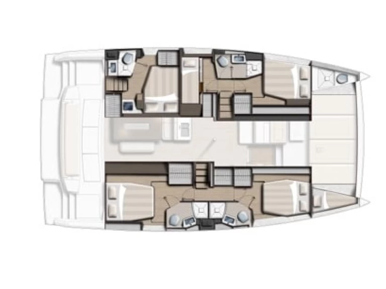 Wynajmij Katamaran z lub bez skippera Bali w Lefkáda