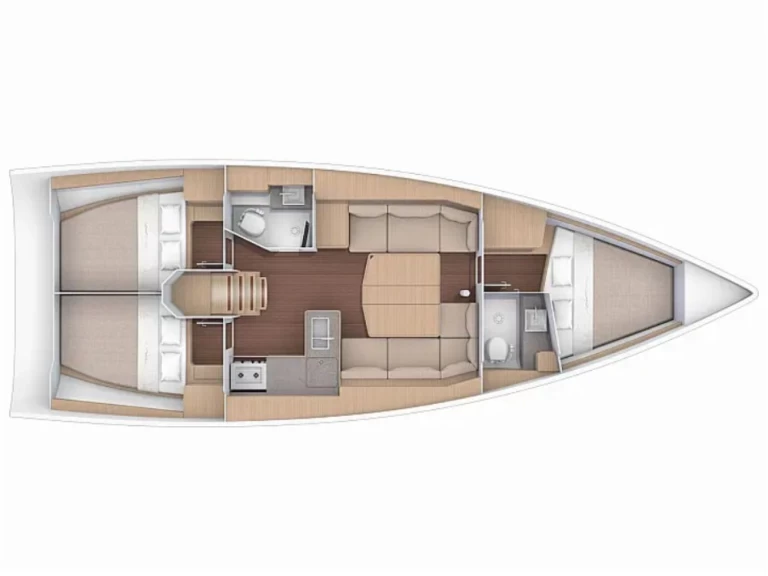 Wynajmij Dufour Dufour 390 Grand Large[G] w Alimos