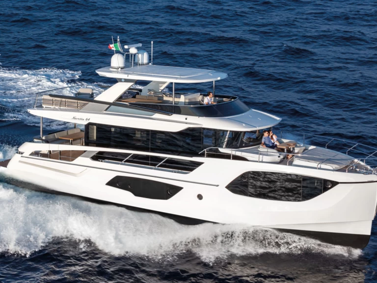 Absolute Yachts Navetta 64 między profesjonalistami a osobami prywatnymi w Sukosan