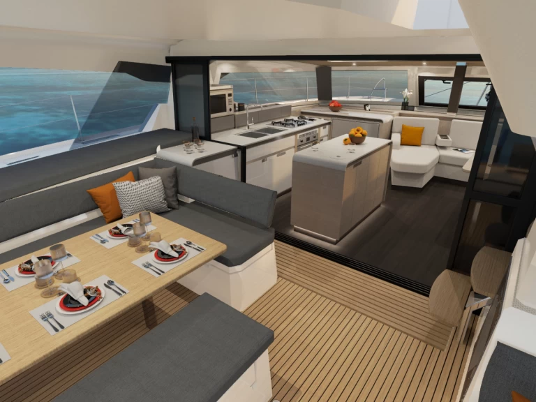 Wynajem Katamaran w Adámas - Fountaine Pajot Aura 51