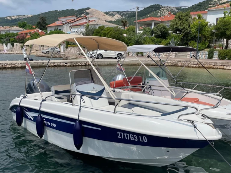 Wynajem łodzi Barbat tanio Syros 190