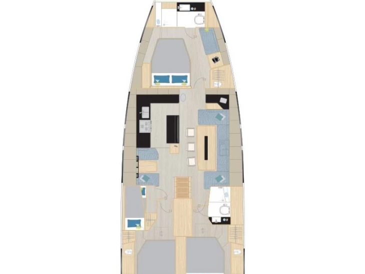 Wynajem Żaglowiec Hanse z patentem 