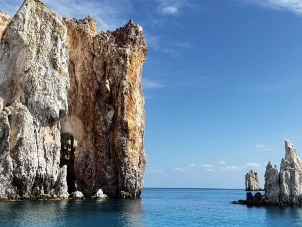 Wynajem łodzi Agía Kiriakí tanio Victor 7.4M