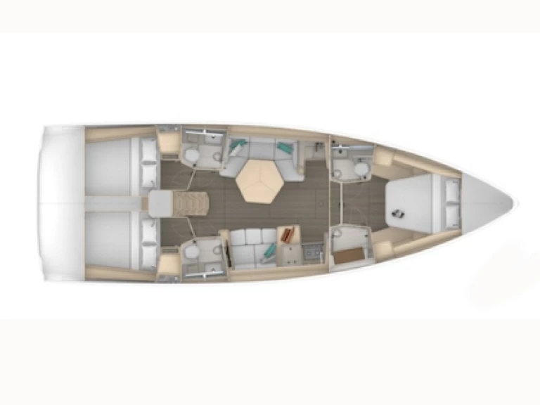 Dufour Dufour 44 między profesjonalistami a osobami prywatnymi w Palermo