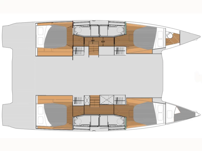 Wynajmij Fountaine Pajot Elba 45 w Cagliari