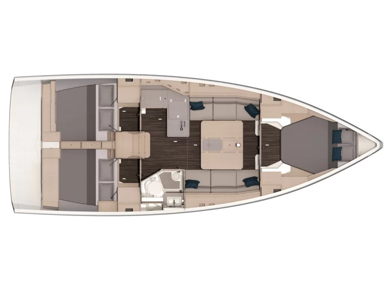 Wynajem łodzi Procida tanio Dufour 37