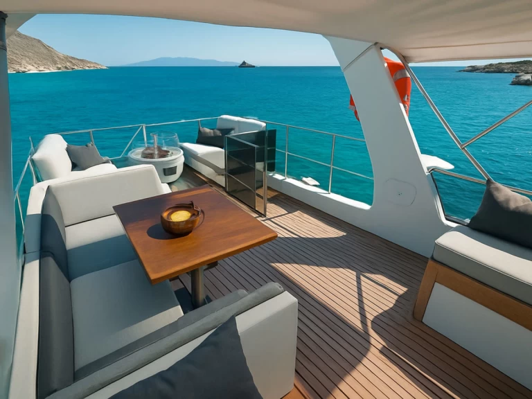 Wynajem w Mykonos (City)- Maiora Fly Bridge na SamBoat