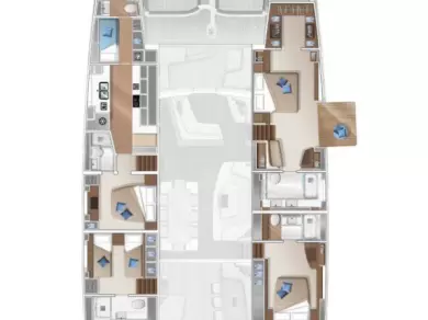 Wynajem łodzi Lagoon Lagoon 77 w Ajaccio na SamBoat 