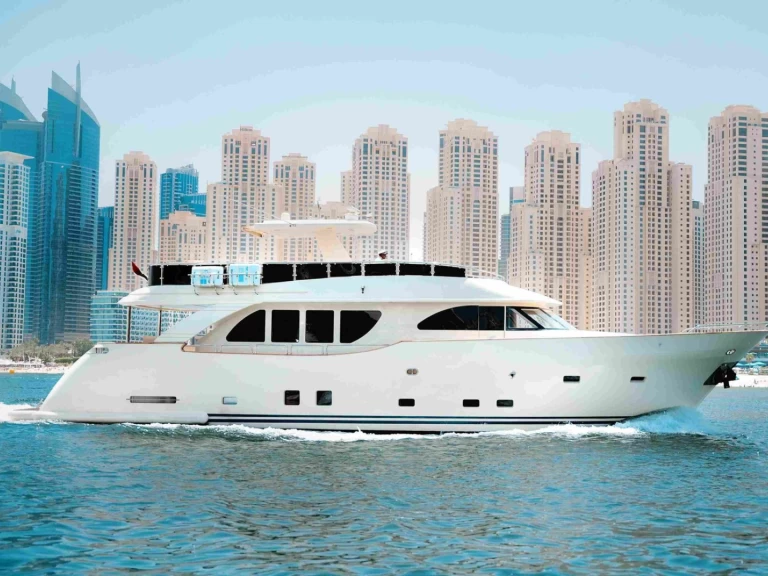 Wynajem Luksusowy jacht w Dubai Marina - CLASSICO 80