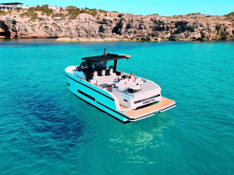 Wynajem Motorówka De Antonio z patentem 