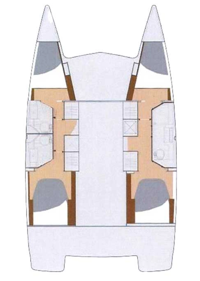 Fountaine Pajot Lucia 40 między profesjonalistami a osobami prywatnymi w Gouvia
