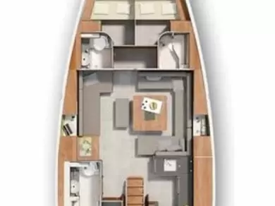 Wynajem łodzi Pula tanio Hanse 455