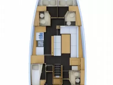 Wynajmij Jeanneau Jeanneau 54 w Trogir