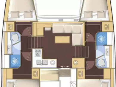 Wynajmij Katamaran z lub bez skippera Lagoon w Sibenik