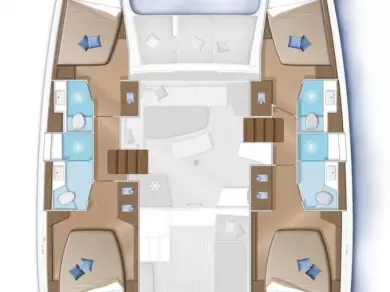 Wynajem Katamaran Lagoon z patentem 