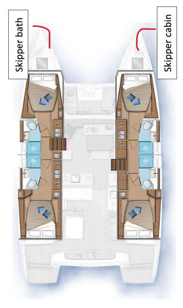 Wynajem łodzi Lagoon Lagoon 46 w Palma de Mallorca na SamBoat 