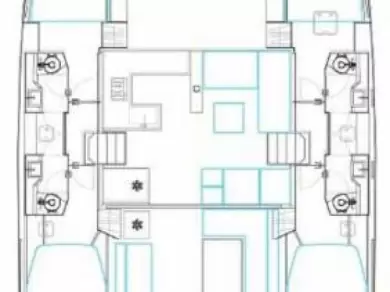 Wynajmij Nautitech Nautitech 46 Fly w Pula