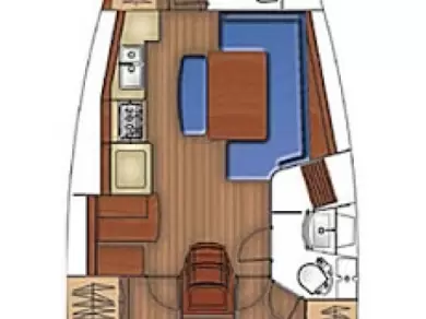 Wynajmij Bénéteau Oceanis 40 w Goecek