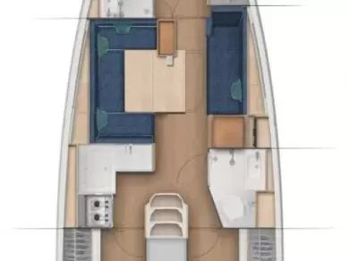 Wynajmij Jeanneau Sun Odyssey 380 Performance - 3 cab. w Biograd na Moru