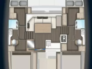 Wynajem Katamaran Aventura z patentem 